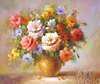 картина масло холст Картина маслом "Букет роз в вазе" N2, Потапова Мария