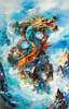 картина масло холст Картина маслом "Полёт дракона", Родригес Хосе, LegacyArt