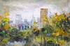картина масло холст Картина маслом "В Центральном парке. Зарисовки", Венгер Даниэль