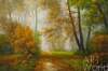 картина масло холст Пейзаж маслом "Осень", Камский Савелий, LegacyArt