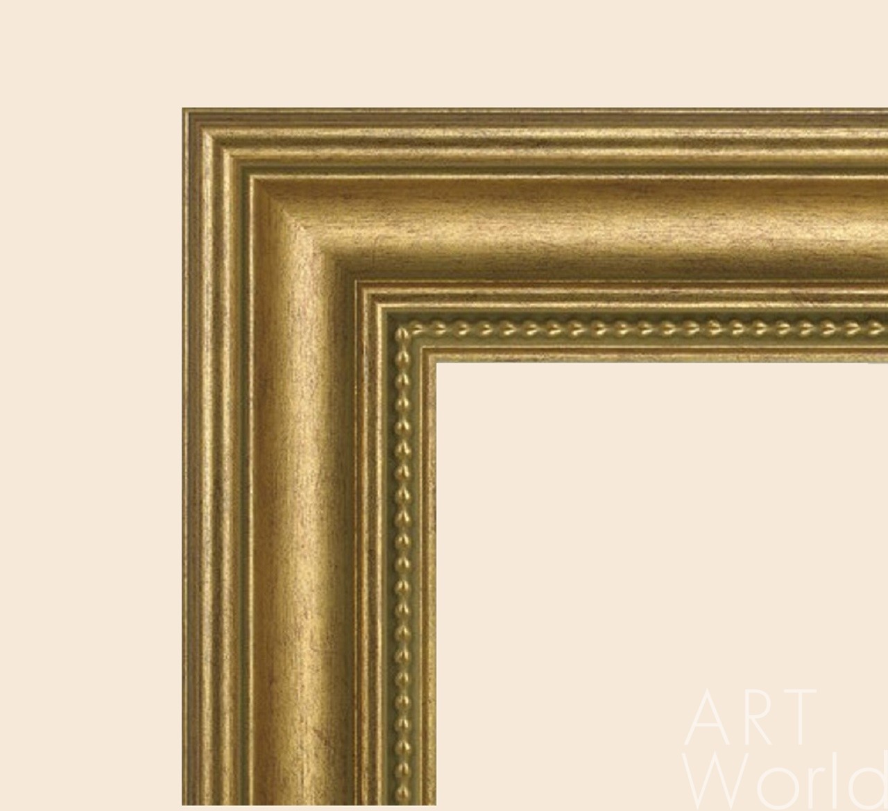 картина масло холст Багет деревянный классический золотой,  Артворлд.ру