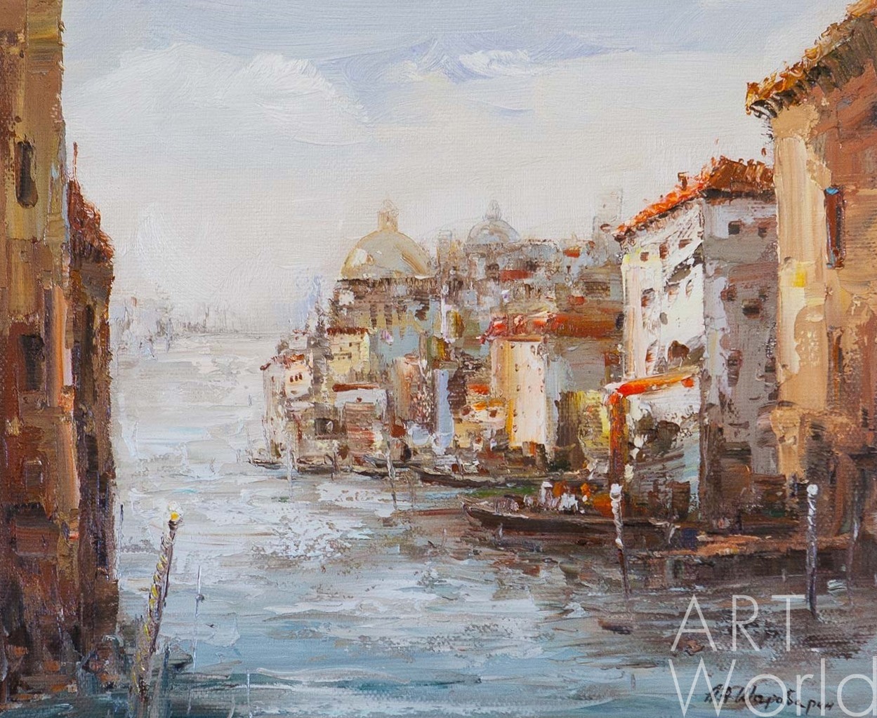 картина масло холст Картина маслом "Сны о Венеции N32", Шарабарин Андрей, LegacyArt