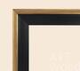 картина масло холст Багет чёрный с золотом, профиль кэнвэс, Камский Савелий, LegacyArt