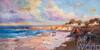 картина масло холст Картина маслом "Синее море, белый песок N2", Картины в интерьер, LegacyArt Артворлд.ру