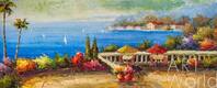 картина масло холст Пейзаж маслом "Средиземноморское настроение N29", Картины в интерьер, LegacyArt