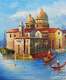 картина масло холст Пейзаж маслом "Венецианские мотивы N7", Картины в интерьер, LegacyArt