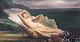Копия картины маслом Анри-Пьера Пику "Венера", художник С. Камский Артворлд.ру