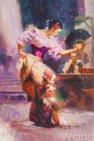 Копия картины Пино Дени "Танцовщица" (The Dancer), худ. С. Камский Артворлд.ру