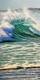 картина масло холст Морской пейзаж маслом "В изумрудном море N4", Лагно Дарья, LegacyArt