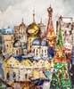 картина масло холст Картина маслом "Москва златоглавая. В духовном сердце столицы", Родригес Хосе, LegacyArt
