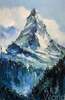 картина масло холст Картина маслом "Синие горы", Родригес Хосе, LegacyArt