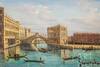 картина масло холст Картина маслом "Венеция. Мост Риальто с палаццо деи Камерлинги Франческо Гварди", Родригес Хосе, LegacyArt Артворлд.ру