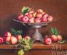 картина масло холст Натюрморт маслом "Ваза с яблоками", Камский Савелий, LegacyArt