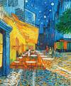 картина масло холст Копия картины Ван Гога "Терраса ночного кафе Плейс ду Форум в Арле", художник Анджей Влодарчик, Родригес Хосе, LegacyArt Артворлд.ру