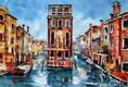 картина масло холст Каналы Венеции, Родригес Хосе, LegacyArt