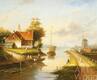 картина масло холст Голландский пейзаж (N01), Ромм Александр, LegacyArt