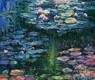 картина масло холст "Водяные лилии", N16, копия С.Камского картины Клода Моне, Камский Савелий, LegacyArt