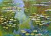 картина масло холст "Водяные лилии", N3, копия С.Камского картины Клода Моне, Моне Клод