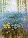 картина масло холст "Водяные лилии", N5, копия С.Камского картины Клода Моне, Камский Савелий, LegacyArt
