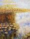картина масло холст "Водяные лилии", N6, копия С.Камского картины Клода Моне, Камский Савелий, LegacyArt