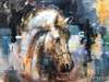 картина масло холст Картина маслом "Конь. Портрет N1", Камский Савелий, LegacyArt
