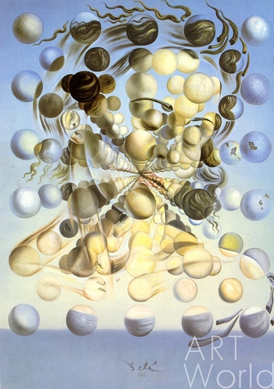 картина масло холст Картина маслом "Галатея", копия картины Сальвадора Дали, Дали Сальвадор (Salvador Dalí)