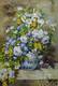 картина масло холст Картина маслом "Натюрморт с большой цветочной вазой", 1866 (Копия картины Пьера Огюста Ренуара ), Репродукции картин