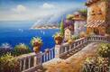 картина масло холст Пейзаж маслом "Средиземноморское настроение N5", Картины в интерьер, LegacyArt
