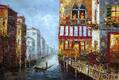 картина масло холст Пейзаж маслом "Венецианские мотивы N6", Картины в интерьер, LegacyArt