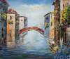 картина масло холст Пейзаж маслом "Венецианские мотивы N8", Картины в интерьер, LegacyArt