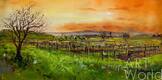 картина масло холст Картина маслом "Отдыхающие виноградники", Родригес Хосе, LegacyArt