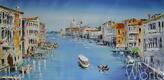 картина масло холст Картина маслом "Венеция. Гранд-канал", Родригес Хосе, LegacyArt
