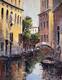 картина масло холст Картина маслом "Сны о Венеции N16", Шарабарин Андрей, LegacyArt