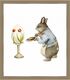 картина масло холст Иллюстрация "Пасхальный зайчик", Матвеева Анна, LegacyArt