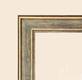 картина масло холст Багет классический зелёный с золотом, Виверс Кристина, LegacyArt