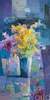 картина масло холст Картина маслом "Букет с орхидеями в стиле импрессионизм N2", Гомеш Лия, LegacyArt