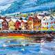 картина масло холст Картина маслом "Скандинавские каникулы", Родригес Хосе, LegacyArt
