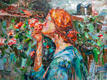 картина масло холст Вольная копия картины У. Уотерхауса "Душа розы", Репродукции картин