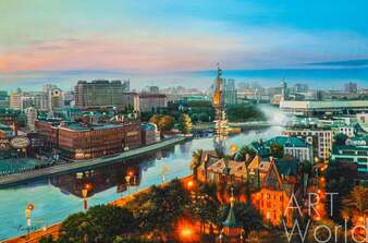 Картина маслом «Лучший город Земли» Артворлд.ру
