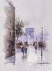 картина масло холст Картина маслом "Парижские зарисовки. Триумфальная арка", Студия Vevers & Kamsky