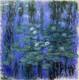 картина масло холст Копия картины Клода Моне "Голубые водяные лилии", художник Савелий Камский, Камский Савелий, LegacyArt