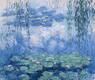 картина масло холст Копия картины Клода Моне "Водяные лилии", N39, художник С. Камский, Камский Савелий, LegacyArt