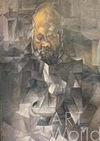 Копия картины Пабло Пикассо «Портрет Амбруаза Воллара», художник Савелий Камский Артворлд.ру