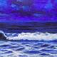 картина масло холст Картина маслом "В синем море волны плещут…", Родригес Хосе, LegacyArt