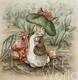 картина масло холст Иллюстрация "Кролик Бенджамин в шляпе", Матвеева Анна, LegacyArt