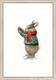картина масло холст Иллюстрация "Зайчик с шариком", Матвеева Анна, LegacyArt