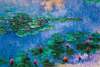 картина масло холст Копия картины Клода Моне "Водяные лилии N41", художник С. Камский, Моне Клод