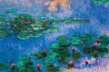 картина масло холст Копия картины Клода Моне "Водяные лилии N41", художник С. Камский, Камский Савелий, LegacyArt