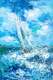 картина масло холст Картина маслом "Белая яхта в брызгах волн", Родригес Хосе, LegacyArt