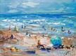 картина масло холст Картина маслом "Море и пляж", Родригес Хосе, LegacyArt